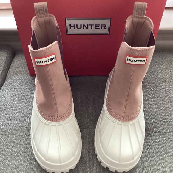 Hunter Women's Sutton Waterproof Casual Booties, size 9 - Picture 1 of 13